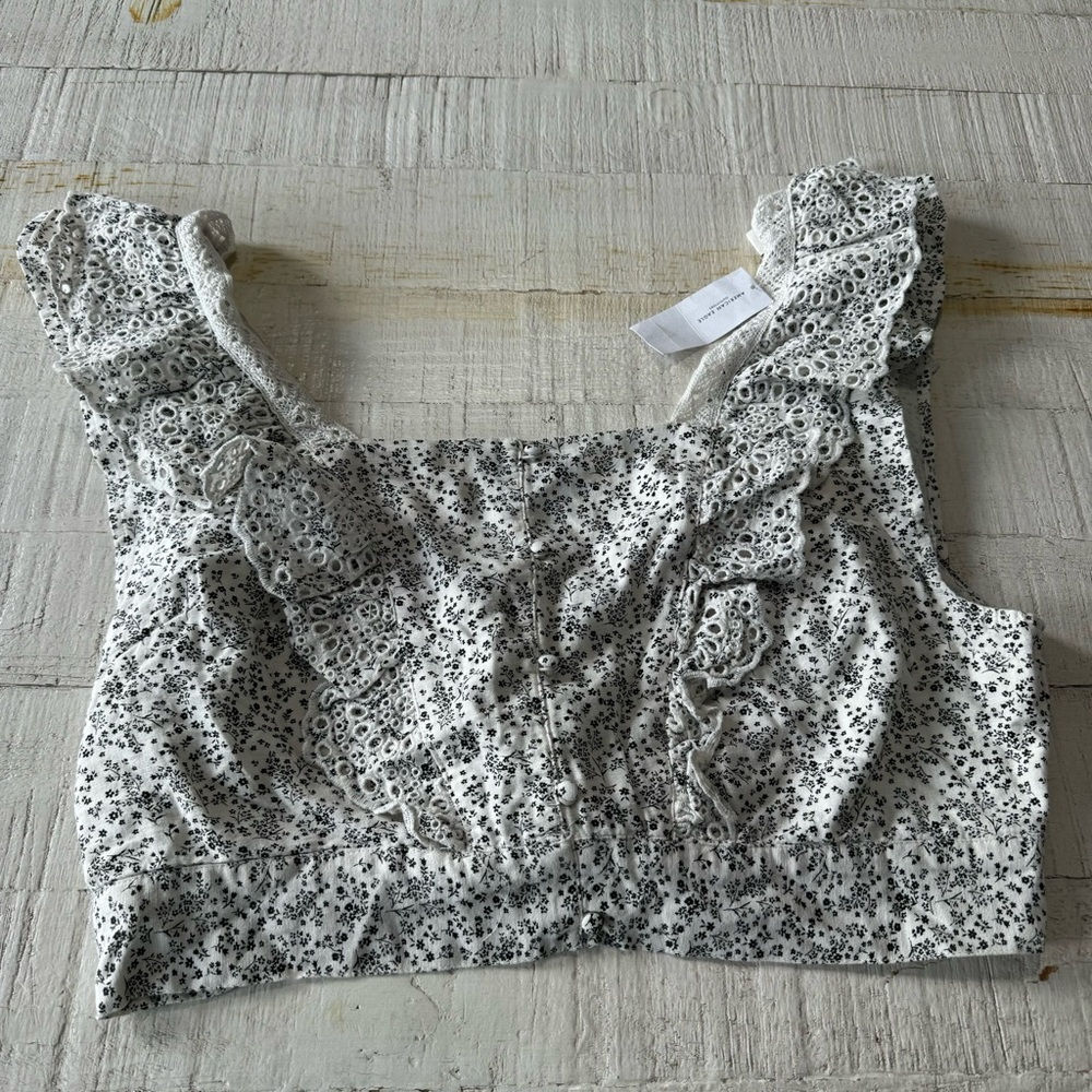 Floral Lace Women's Top